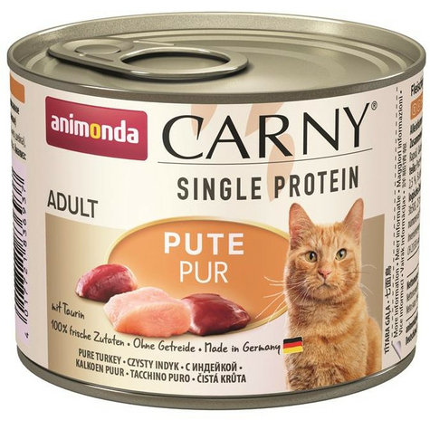 Animonda Cat Dose Carny Adult Single Protein Pute Pur 200