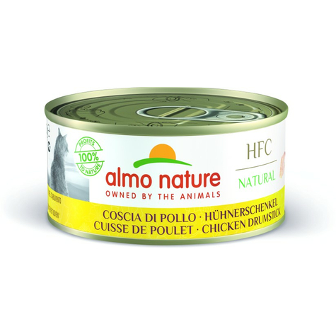 Almo Nature Cat Natural - Chicken Thigh 150g Can
