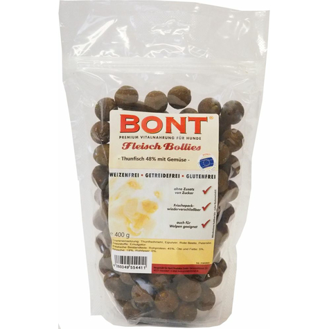 Bont Meat Bollies Tuna And Vegetables 400g