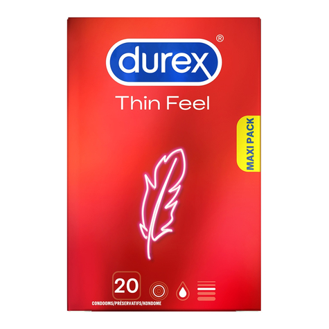 Durex Thin Feel Kondome   20 Stück