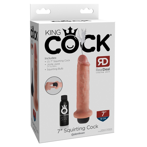 Naturdildo Kc 7 Squirting Cock Light
