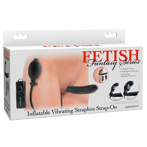 Strap-On Ffs Inflatable Vibrating Strap