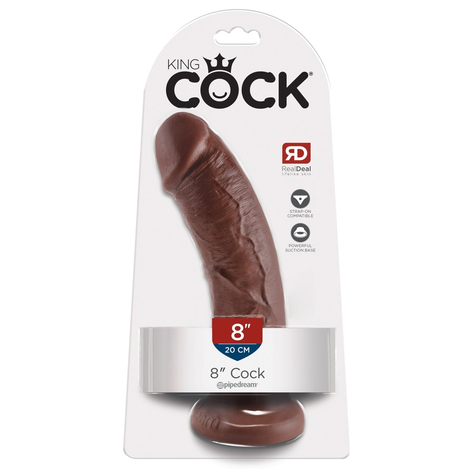 Dildo King Cock 8 Cock Brown