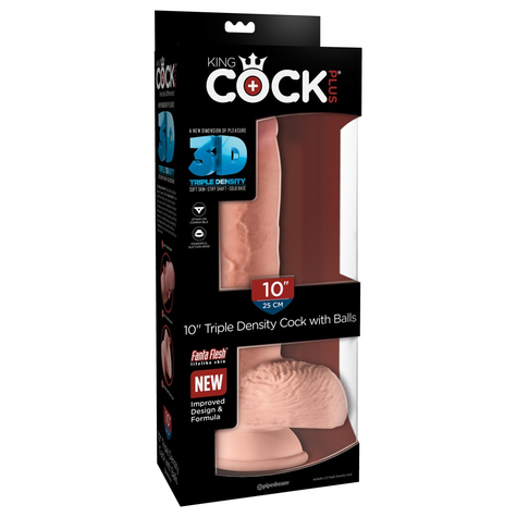 Dildo Kcp 10 Td Cock With Balls