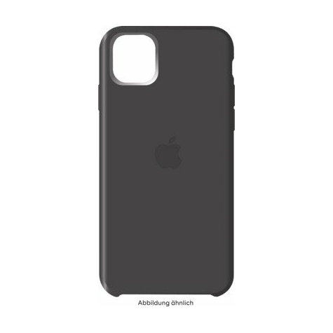 apple iphone 12 mini silicone case mit magsafe black