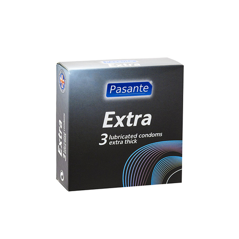 Condoms : Pasante Extra 3 Condoms
