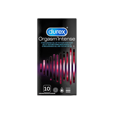 Kondome : Durex Orgasm Intense Condoms 10 Condoms