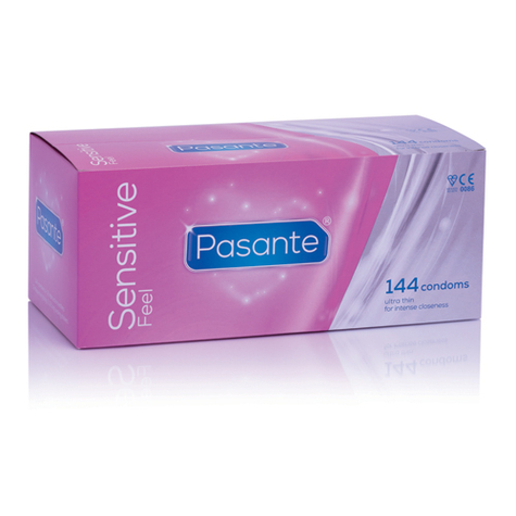 Pasante Sensitive Condoms 144 Pieces