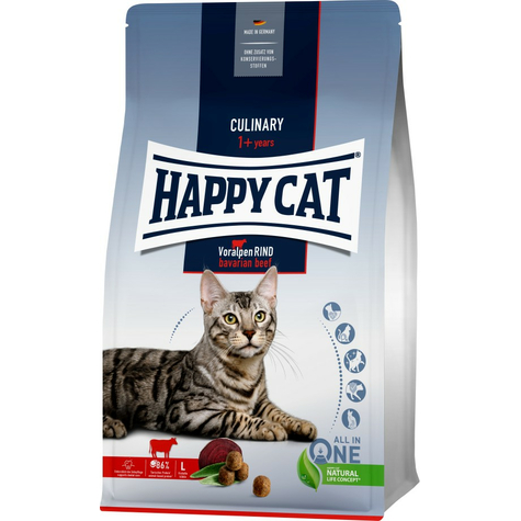 Happy Cat Culinary Adult Voralpen Rind 1300 G