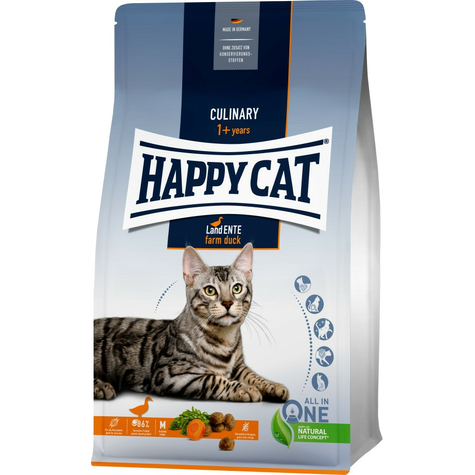 Happy Cat Culinary Adult Land Ente 1,3 Kg