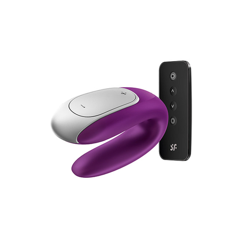 Satisfyer Double Fun Violet With Remote Control