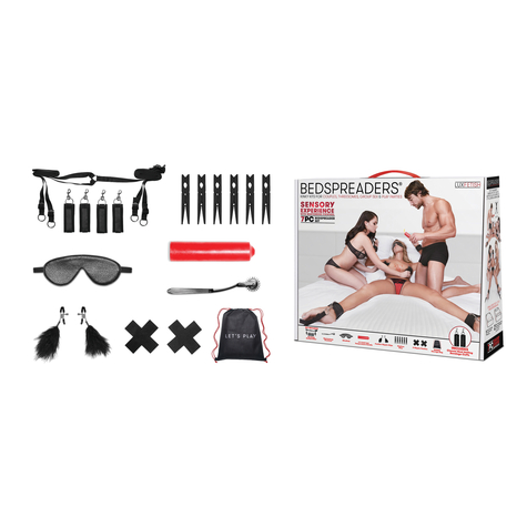 Lux Fetish Bedspreaders Sensory Experience (7pc)