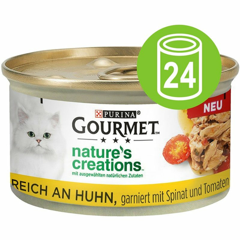Gourmet Natures Creations Reich An Huhn 85g