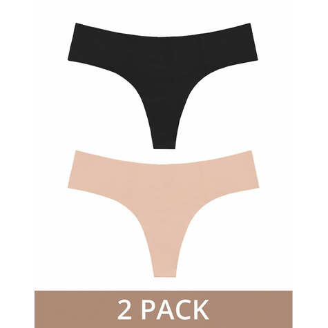Bye Bra Invisible Thong 2 Pack