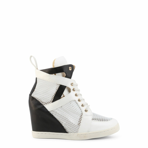 Schuhe & Sneakers & Damen & Roccobarocco & Rbsc0nk01_Bian-Nero & Weiß