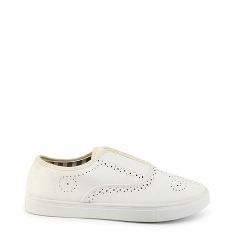 Schuhe & Slip-On & Damen & Roccobarocco & Rbsc1c701_Bianco & Weiß
