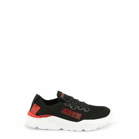 Schuhe & Sneakers & Kinder & Shone & 155-001_Black & Schwarz
