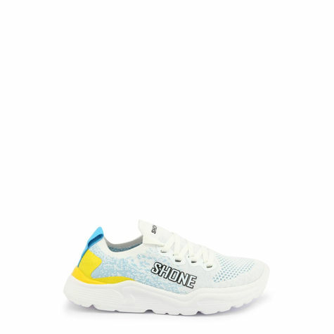 schuhe & sneakers & kinder & shone & 155-001_white-multi & weiß