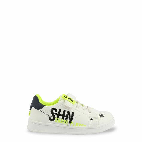 Schuhe & Sneakers & Kinder & Shone & 208-116_White & Weiß