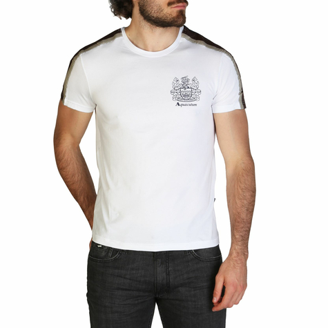 Bekleidung & T-Shirts & Herren & Aquascutum & Qmt017m0_01 & Weiß