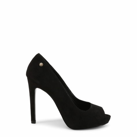 schuhe & high heels & damen & roccobarocco & rbsc0u401cam_nero & schwarz
