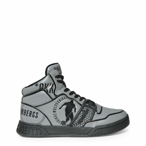 Schuhe & Sneakers & Herren & Bikkembergs & Sigger_B4bkm0103_030 & Grau