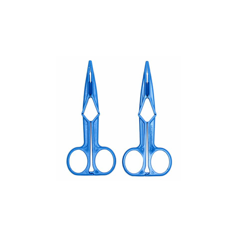 Nippelklemmen : Blau Scissor Nipple Clamps