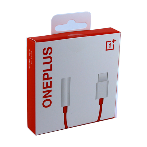 Oneplus Original Adapter Usb Typ-C Zu 3,5mm Klinke Original
