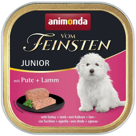 V.F. Dog Junior Pute+Lam 150gs