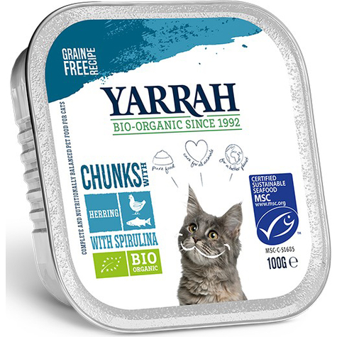 Yarrah Cat Chunk Fisch 100gs