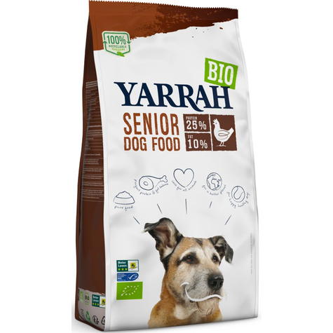 Yarrah Dog Senior Chicken 2kg