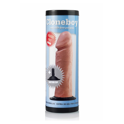 Natur Dildo : Cloneboy Cast Your Own Flesh Dildo With Suction Cup Cloneboy 8717953156693,,