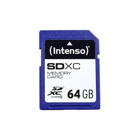 Sdxc 64gb Intenso Cl10 Blister