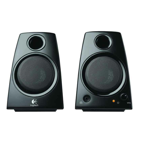 Logitech Speaker Z130, Stereo, 2.0, 5-10 Watt - Black, Retail 980-000418