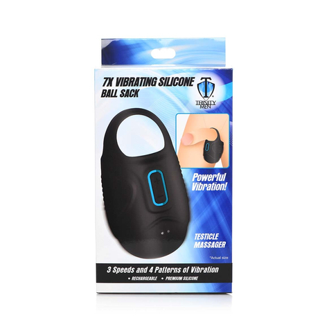 Tm Vibrating Silicone Testicle Massager