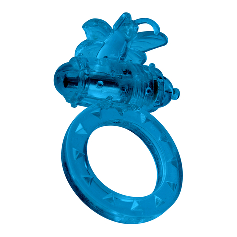 Penisringe : Flutter-Ring Vibrating Ring Blau Toyjoy 8713221056948