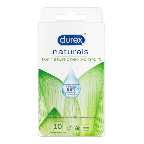 Kondome Durex Naturals 10er