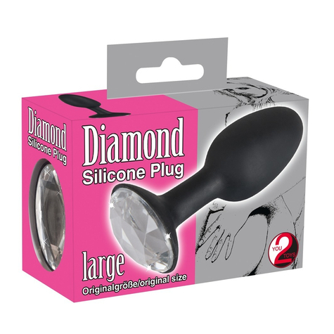Analplug Butt Plug Diamond L
