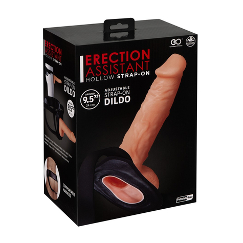 Strap-On Erection Assistant Hollow Stra