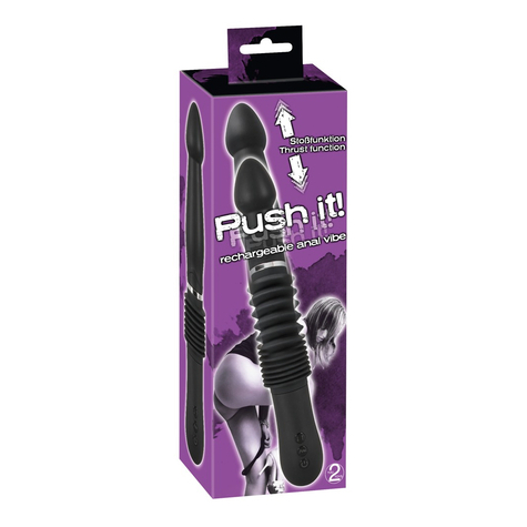 Push It Rechargeable Anal Vibe