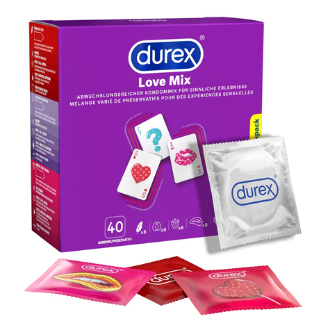 Kondome Durex Love Mix 40er