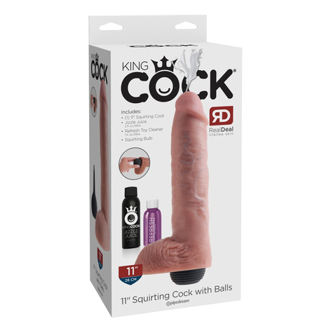 Naturdildo Kc 11 Squirting Cock With Bal