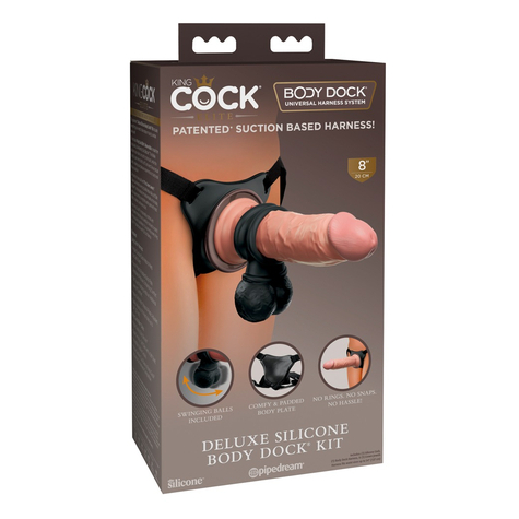 Strap-On Kce Deluxe Silicone B Dock Kit