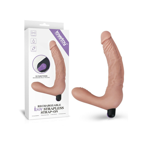 Love Toy - Ijoy - Vibrating Double Dildo - Nude