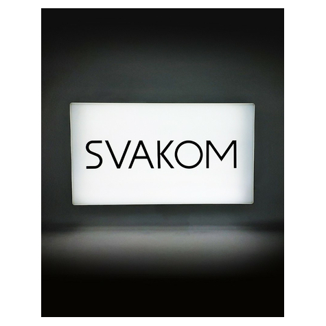 Svakom - Kleine Leuchttafel Mit Logo
