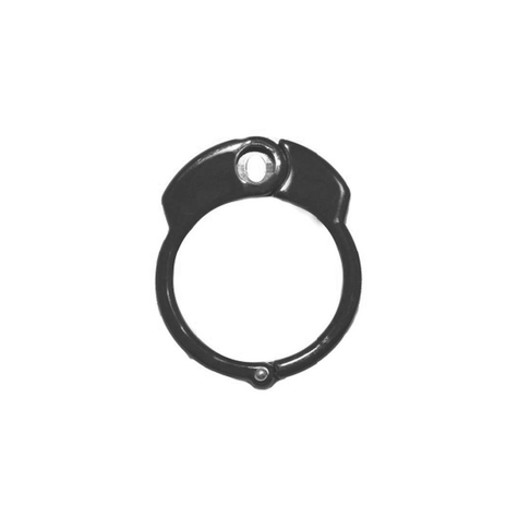 The Vice - Chastity Ring Xxl - Black
