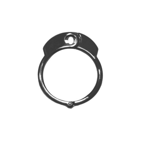 The Vice - Chastity Ring Xxxl - Black