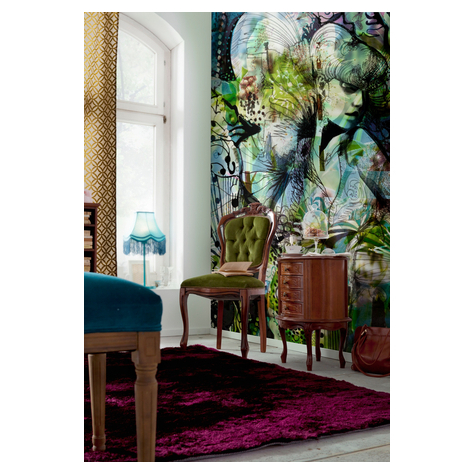 Photomurals  Photo Wallpaper - Aphrodite's Garden - Size 184 X 254 Cm