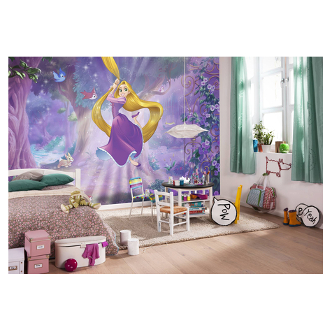 Photomurals  Photo Wallpaper - Rapunzel - Size 368 X 254 Cm