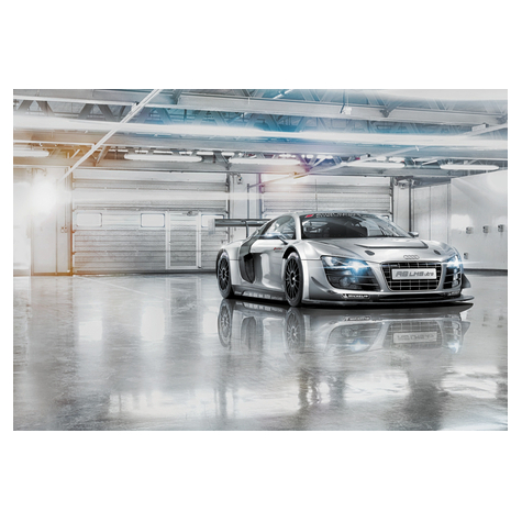 Papier Fototapete - Audi R8 Le Mans - Größe 368 X 254 Cm